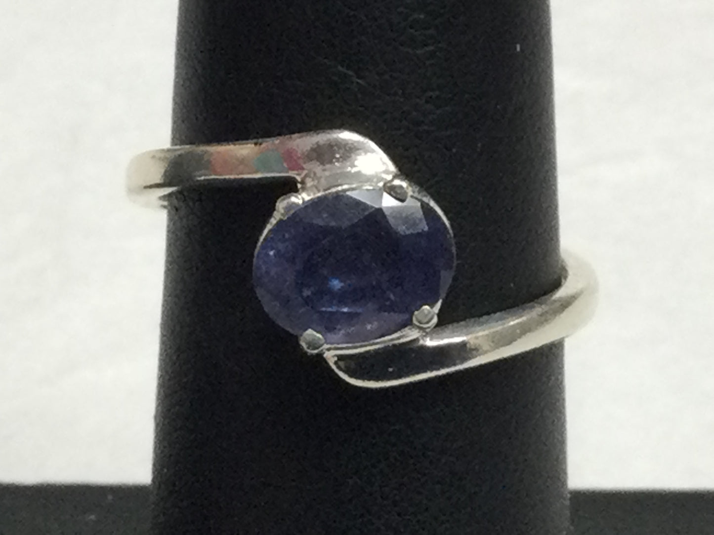 Unique Oval-Cut Tanzanite Ring