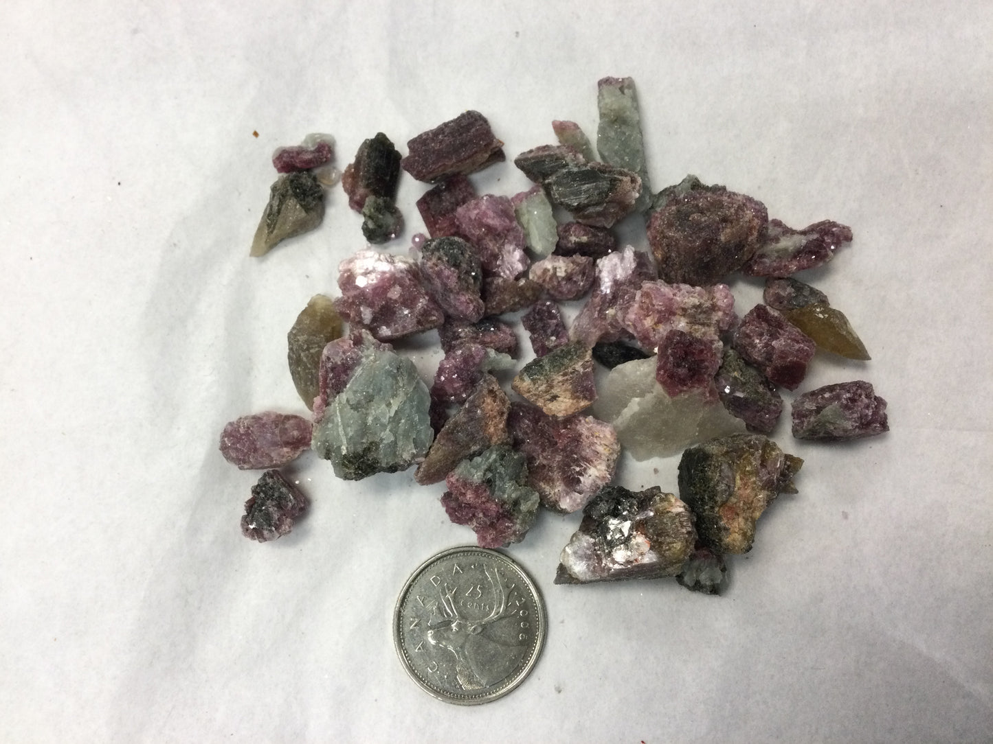 Pink Tourmaline with Lepidolite, Rough