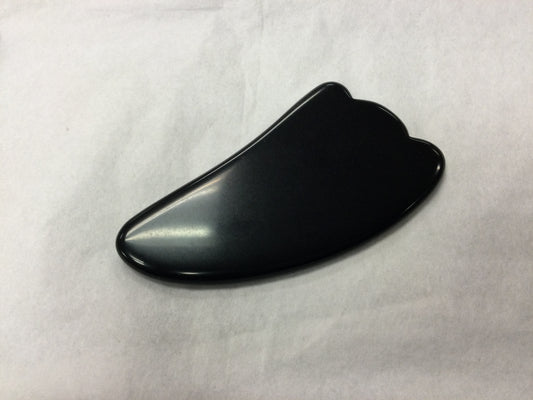 Black Obsidian Guasha Massage Tool