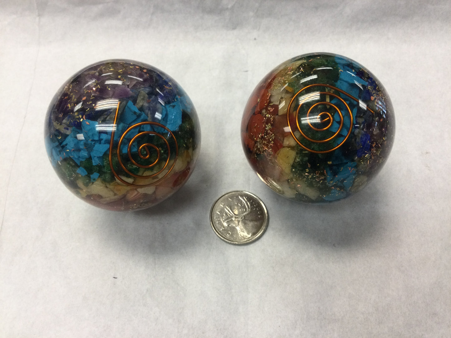 Orgonite Chakra Sphere