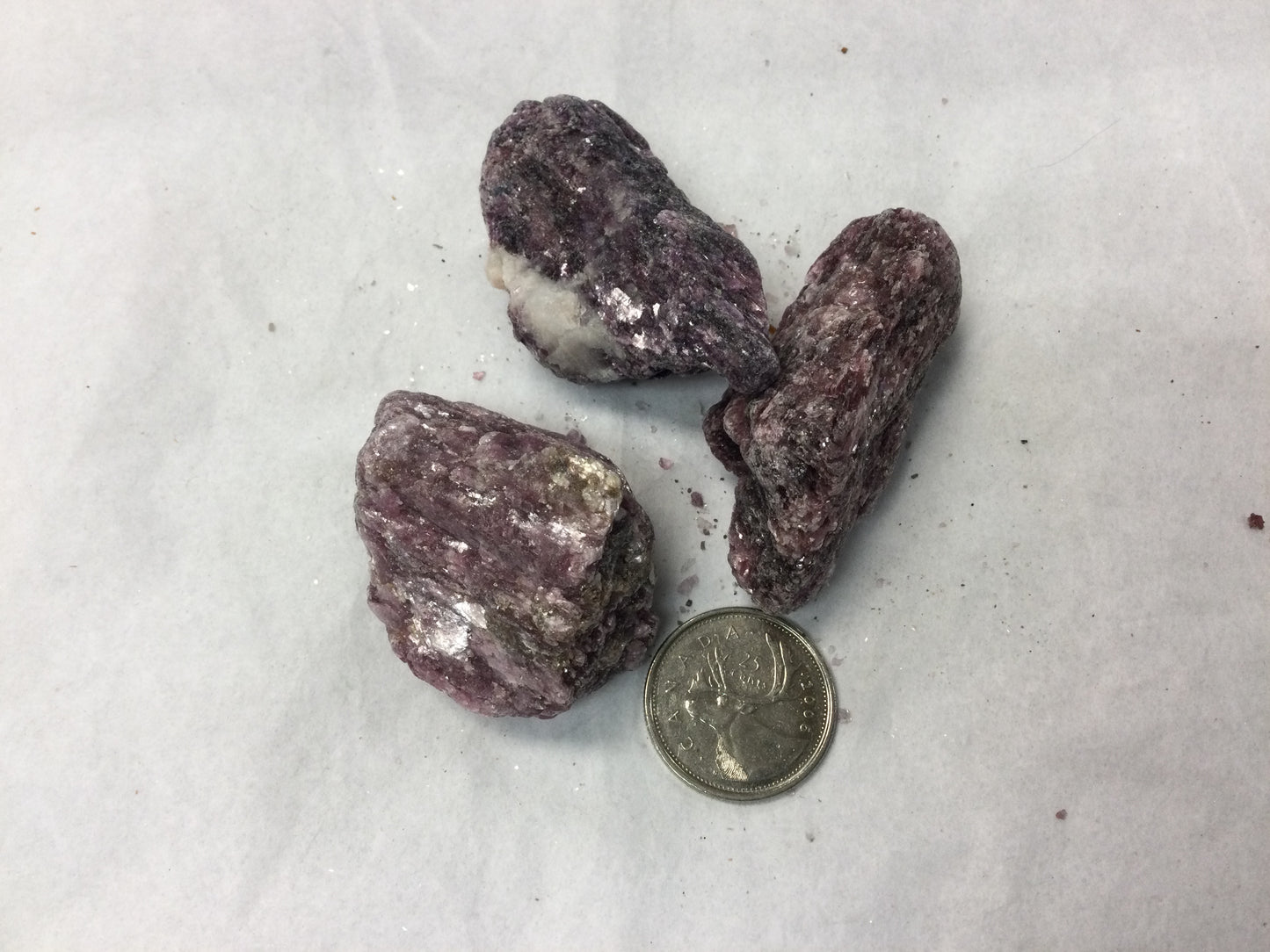 Pink Tourmaline with Lepidolite, Rough