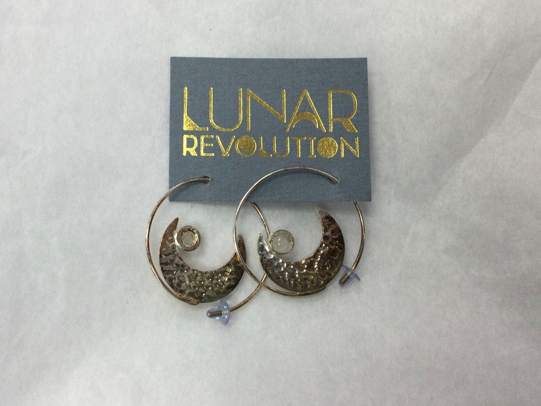 Lunar Revolution Earrings - Crescent Rising