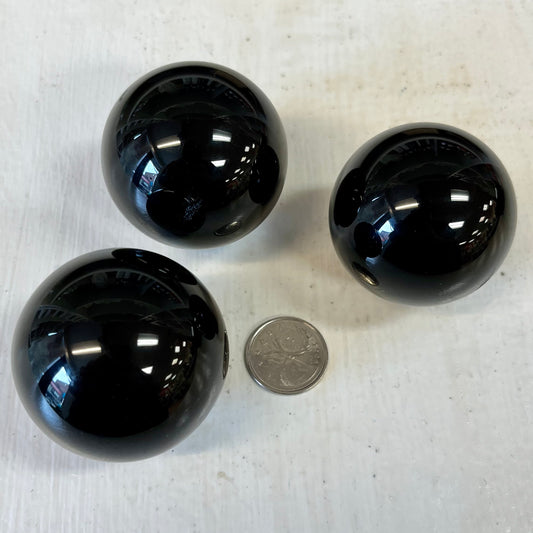 Black Obsidian Sphere 2"
