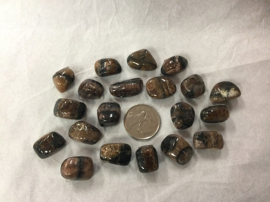 Chasolite small tumbled