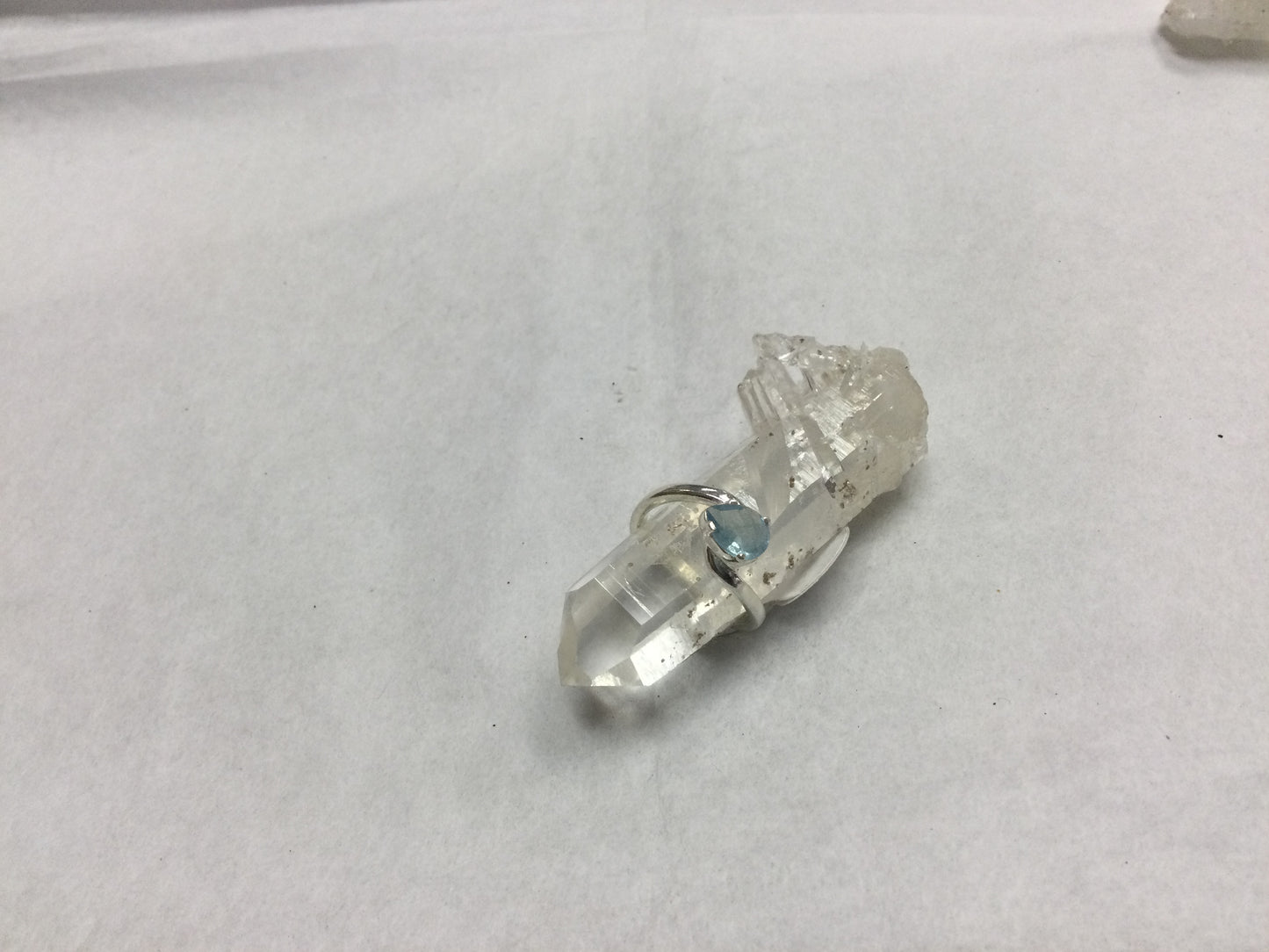 Aquamarine ring size 7