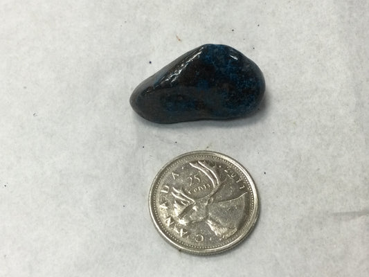 Tumbled Chrysocolla with Galena