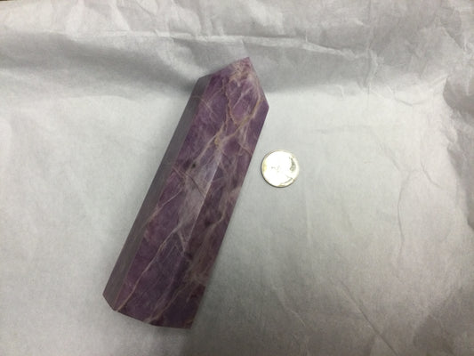 Lepidolite Point,6.5”