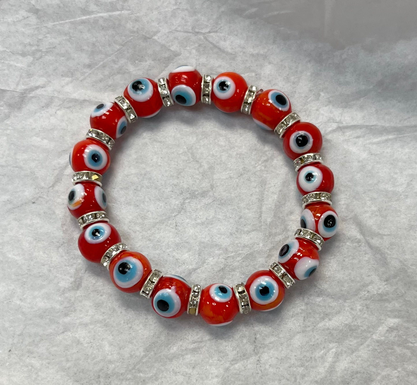 Evil Eye Bracelet Glass