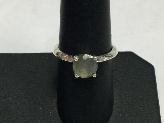 Round Cut Stone Ring (Various Stones)