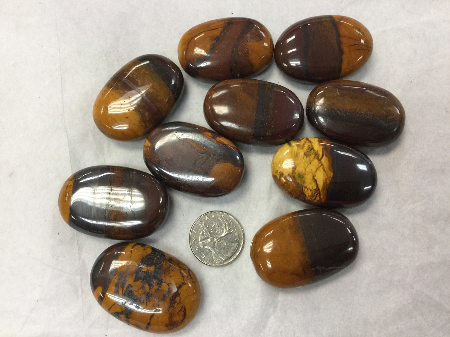 Desert Sunset Jasper Meditation Stone