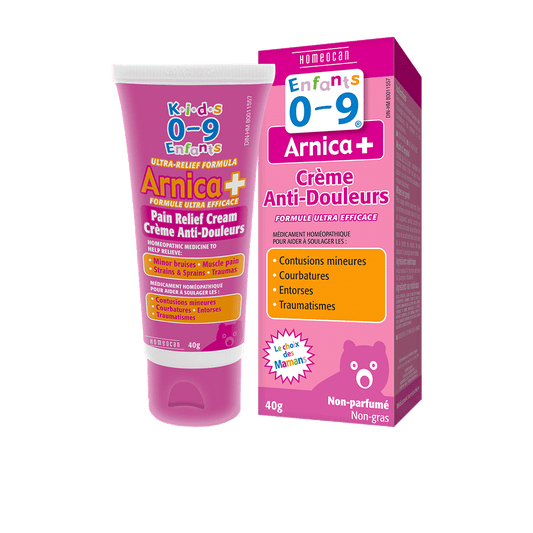 Homeocan Arnica+ Kids 0-9 Pain Relief Cream