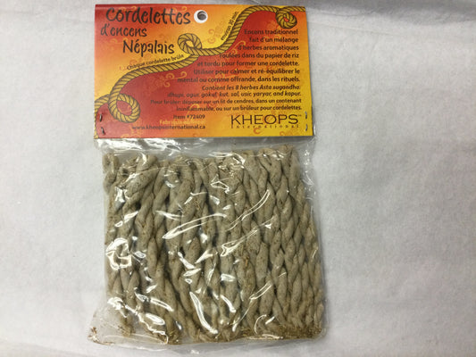 Rope incense
