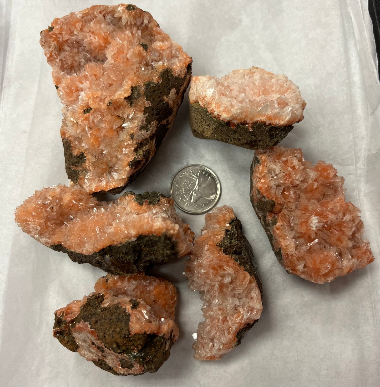 Red Heulandite (India)