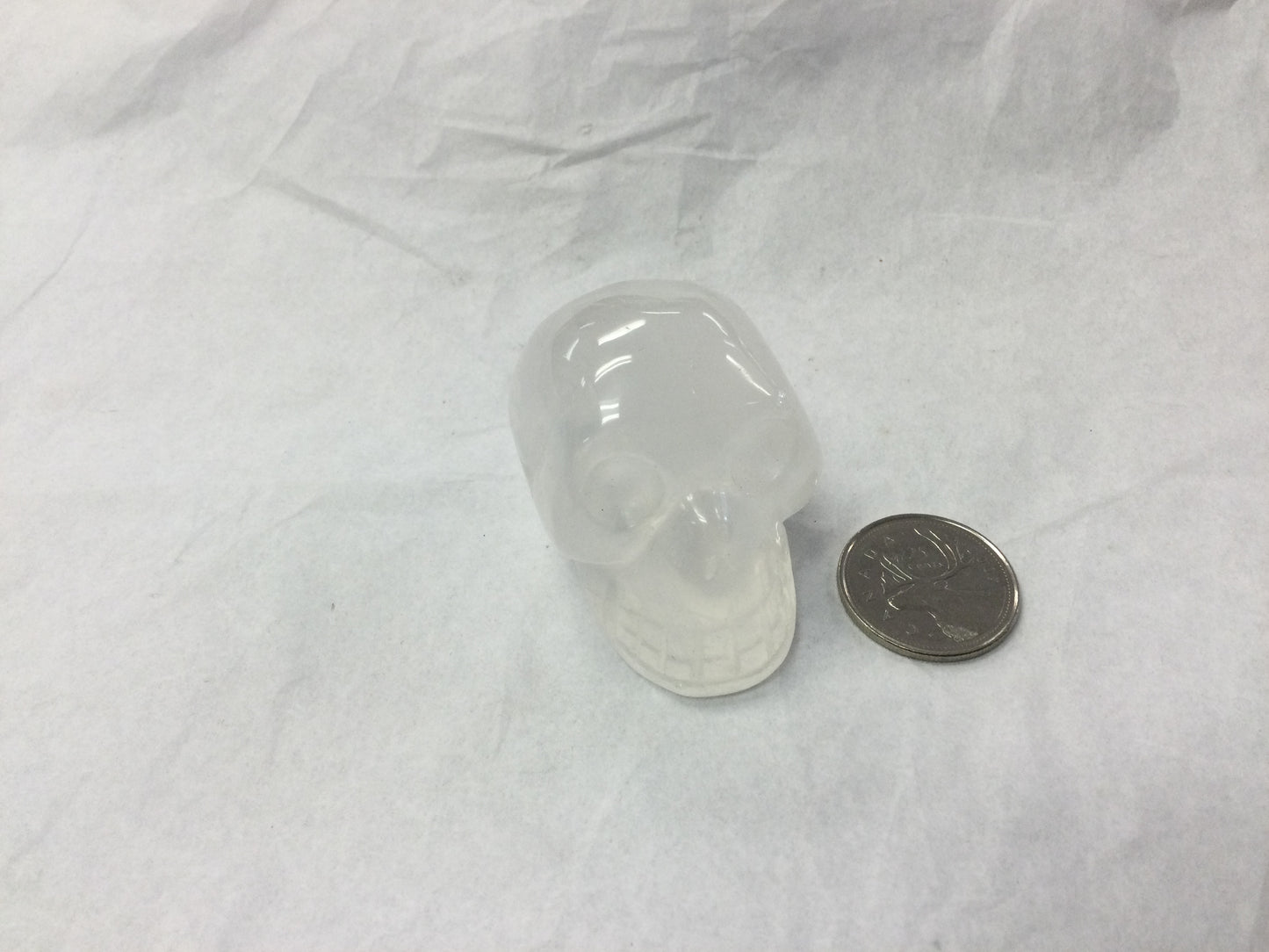 Clear Quartz Skull