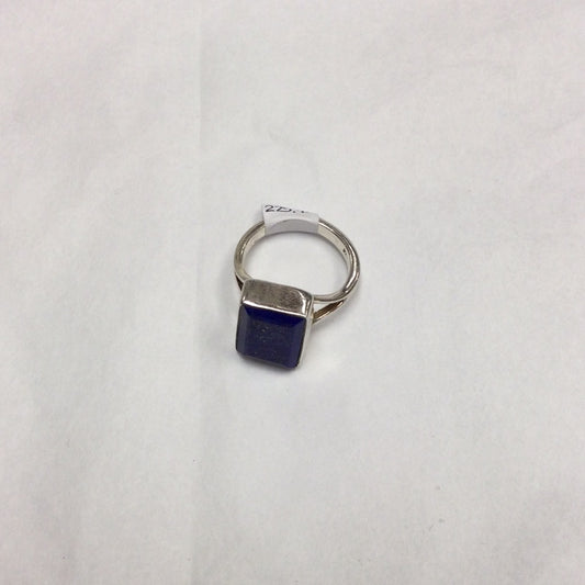 Lapis Lazuli Ring w/ Silver Band