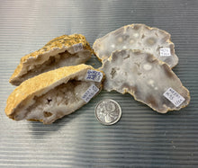 Load image into Gallery viewer, Quartz Geode Pairs
