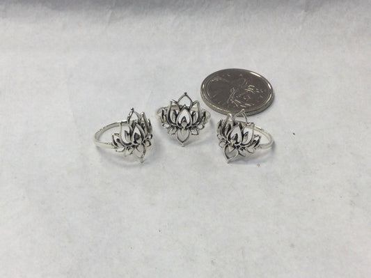 Pointed Lotus Ring