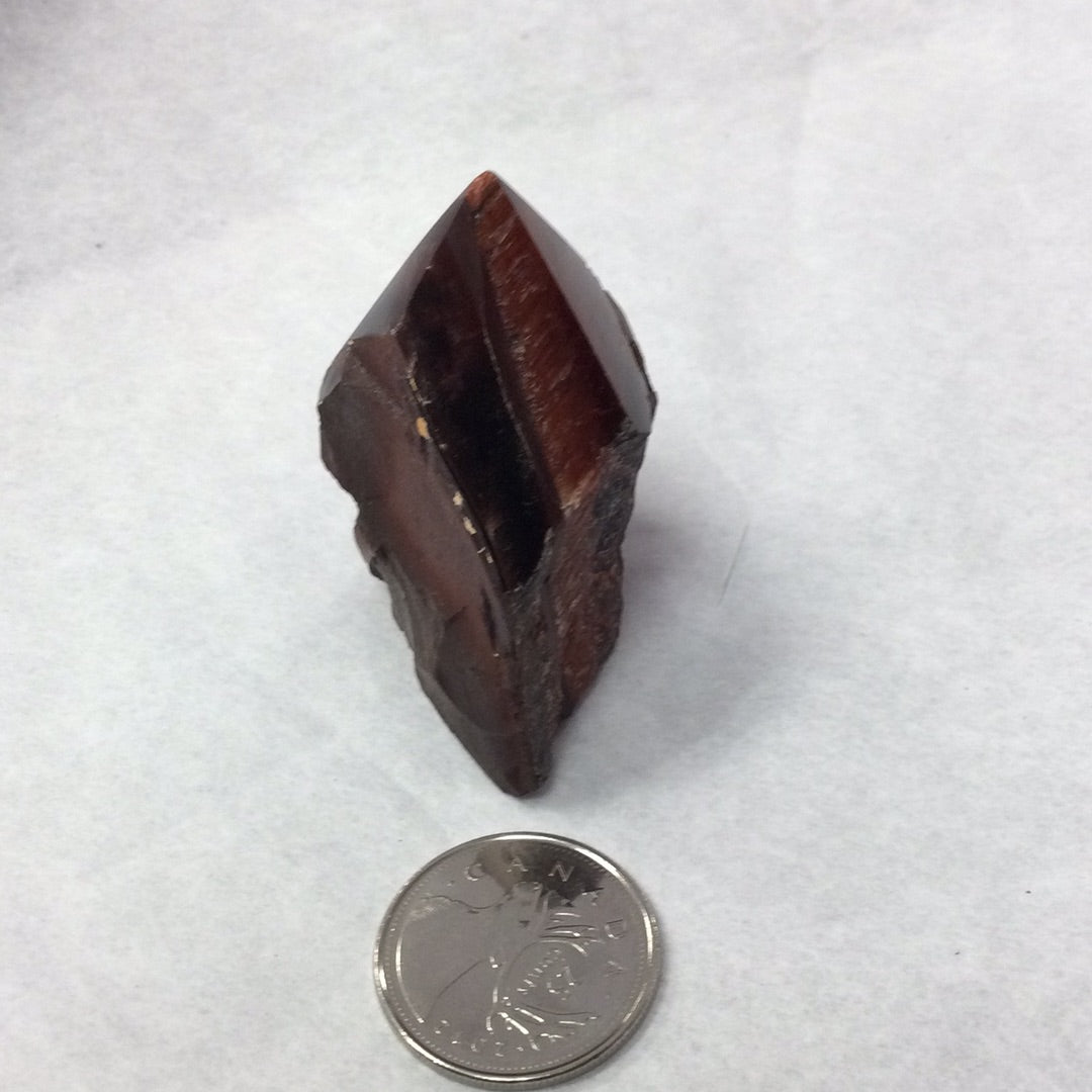 Red Tiger Eye Rough Points